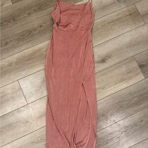 Hello Molly Dusty Pink Maxi Dress